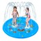 Dimple 67-Inch Kids Sprinkler Play Mat Outdoor Splash Pad For Toddlers And Kids